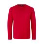 Interlock T-shirt | lange mouw - Rood, S