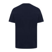 Iqoniq Kakadu relaxed gerecycled katoen t-shirt, donkerblauw (XL)
