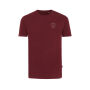 Iqoniq Bryce gerecycled katoen t-shirt, bordeauxrood (M)