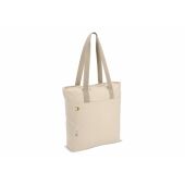 InSideOut Reuuz Canvas Draagtas 33 x 42 x 10 cm - Ecru / Beige