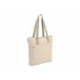 InSideOut Reuuz Canvas Draagtas 33 x 42 x 10 cm - Ecru / Beige