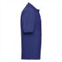 RUS Men Classic Polycotton Polo, Bright Royal, 6XL