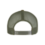 Pet Retro Trucker Colored Front Moosgreen / WHITE / OLIVE One Size