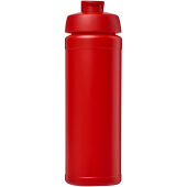 Baseline® Plus grip 750 ml sportfles met flipcapdeksel - Rood