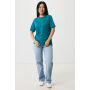 IQONIQ Sierra lichtgewicht gerecycled katoen t-shirt, verdigris (XXXL)