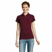 PRIME WOMEN - PRIME dames polo200g - XXL - Burgundy