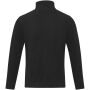 Amber GRS gerecycled heren fleece jas met volledige rits - Zwart - XS Amber GRS gerecycled heren fleece jas met volledige rits - Zwart - XS