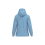 Eco damessweater met capuchon Sky Blue XL