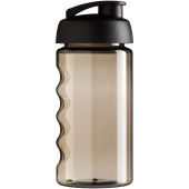 H2O Active® Bop 500 ml sportfles met flipcapdeksel - Houtskool/Zwart