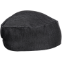 Koksmuts  type skull cap Black Denim One Size
