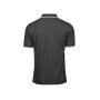 LUXURY STRIPE STRETCH POLO, DARK GREY/WHITE, XL, TEE JAYS