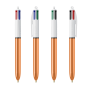 BIC® 4 Colours Shine balpen 4 Colours Shine BP LP Rose Gold_UP white_RI black BIC® 4 Colours Shine balpen 4 Colours Shine BP LP Rose Gold_UP white_RI black