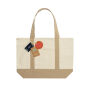 SHOP LOCAL AWARE™ recycled cotton 350gsm Tote bag, gebroken wit SHOP LOCAL AWARE™ recycled cotton 350gsm Tote bag, gebroken wit