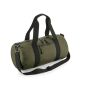 RECYCLED BARREL BAG, MILITARY GREEN, One size, BAG BASE