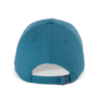 Canvaskatoenen pet met 5 panelen - K-up Gold Label Cadet Blue One Size