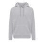 Iqoniq Trivor gerecycled polyester fleece hoodie, storm grey (S)