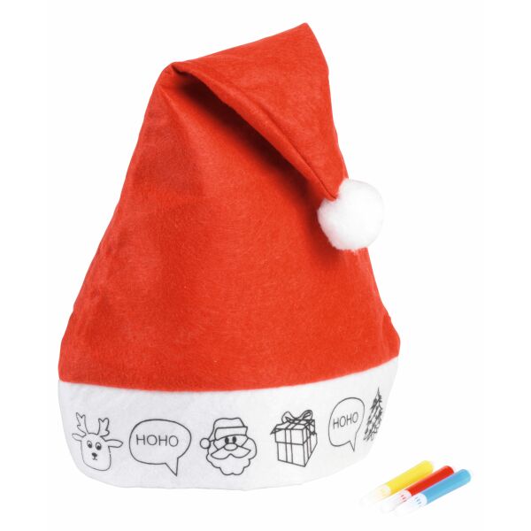Vilten kerstmuts COLOURFUL HAT