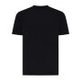 Iqoniq Sierra lichtgewicht gerecycled katoen t-shirt, zwart (XL)