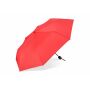 Congo 190T Pongee 21" Opvouwbare paraplu - Rood