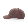 BEAU AWARE™ Washed 6 panel 270gsm cotton twill cap, maroon BEAU AWARE™ Washed 6 panel 270gsm cotton twill cap, maroon