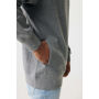 IQONIQ Yengo recycled katoen hoodie met steekzakken, light heather anthracite (L)