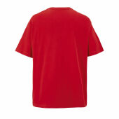 BOXY MEN - BOXY OVERSIZE T-SHIRT HEREN - L - Helder Rood