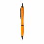 Athos TransBlack RCS Recycled ABS pen - oranje Athos TransBlack RCS Recycled ABS pen - oranje