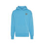 IQONIQ Yoho gerecycled katoen relaxed hoodie, tranquil blue (L)
