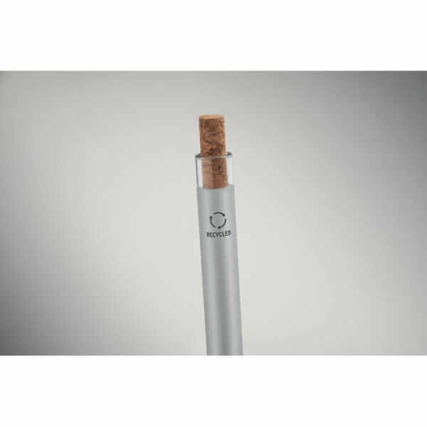 BERGAMO + - Gerecyclede aluminium pen - Mat Zilver BERGAMO + - Gerecyclede aluminium pen - Mat Zilver