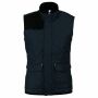 Gewatteerde damesbodywarmer navy/black XL Gewatteerde damesbodywarmer navy/black XL