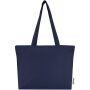 Ningbo 320 g/m² katoenen tas met rits 15L - Marineblauw