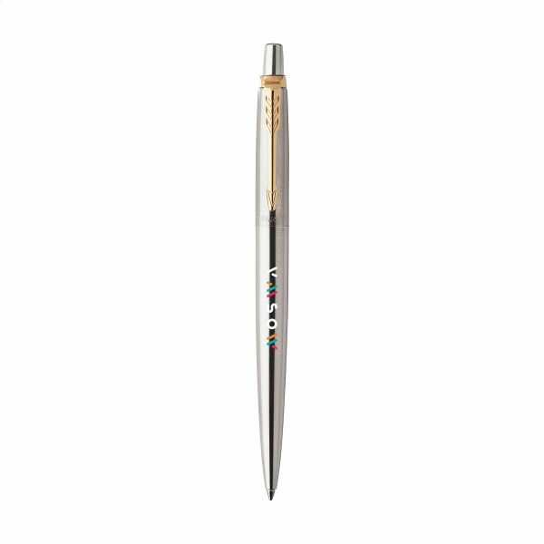 Parker Jotter gerecyclede RVS Balpen - blauwe inkt