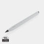 Eon RCS gerecycled aluminium infinity pen, wit