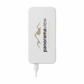 PowerKick 10000 RCS Recycled Powerbank - wit