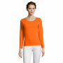 MAJESTIC - MAJESTIC dames t-shirt 150g - XXL - Oranje MAJESTIC - MAJESTIC dames t-shirt 150g - XXL - Oranje