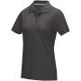 Graphite short sleeve women’s organic polo - Storm grey - XS Graphite short sleeve women’s organic polo - Storm grey - XS