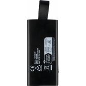 Draagbare gerecycled ABS speaker Malina zwart