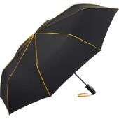 AOC oversize pocket umbrella FARE® Seam black-yellow