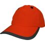 Bump 5 panels Cap Orange one size