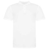 AWDis The 100 Cotton Piqué Polo Shirt, White, 3XL, Just Polos