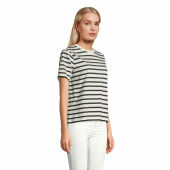 LEGEND WOMEN - LEGEND DAMES-T-SHIRT - XXL - Off White| Navy