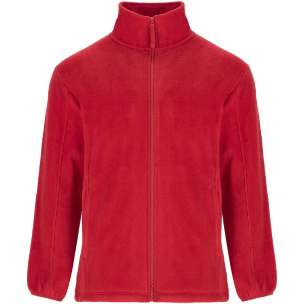 Artic men's full zip fleece jacket - Red - 4XL