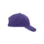 Brushed 6 Panel Cap mauve one size
