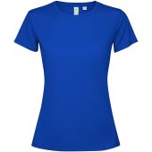 Estoril T-shirt met korte mouwen voor dames - Koningsblauw - 2XL