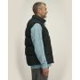 Puffer Gilet 2.0 - De unisex puffer bodywarmer - Black (XXS)