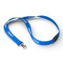 Polyester lanyard met reflecterende draden Polyester lanyard met reflecterende draden