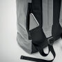 BRIGHT ROLLPACK - Reflecterende rolltop rugzak - Mat Zilver