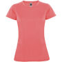 Montecarlo sportshirt met korte mouwen voor dames - Fluor Coral - S