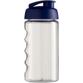 H2O Active® Bop 500 ml sportfles met flipcapdeksel - Transparent/Blauw