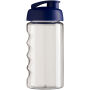 H2O Active® Bop 500 ml sportfles met flipcapdeksel - Transparent/Blauw